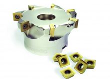 QUADWORX®XL high-feed cutters with new shoulder face milling inserts