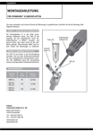 Fitting of Spinworx Inserts in the tool (german/english)